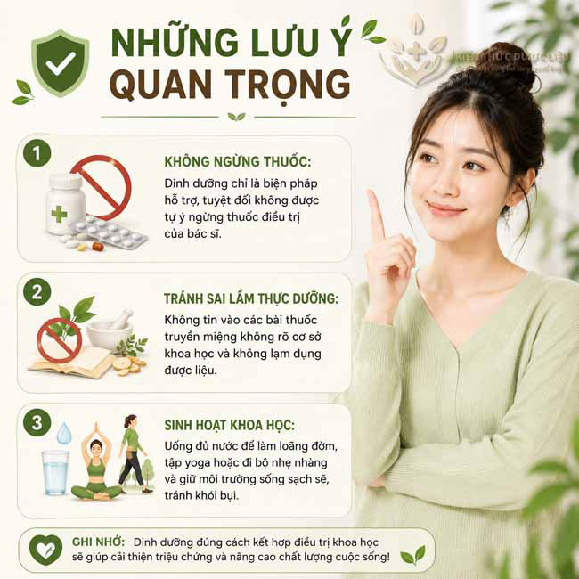 Những lưu ý quan trọng