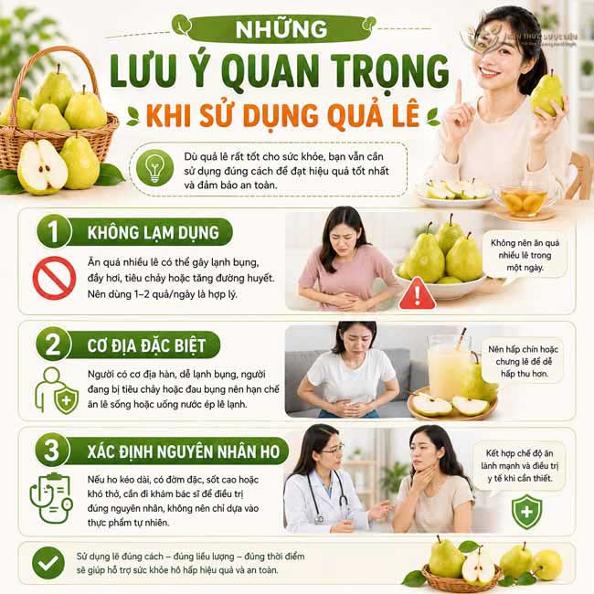 Những lưu ý quan trọng khi sử dụng